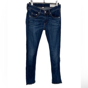 Rag & Bone Raw Hem Capri Jeans 24